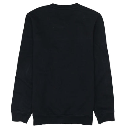 Adidas Men's Black Crew Neck Skateboarding Sweatshirt Size M