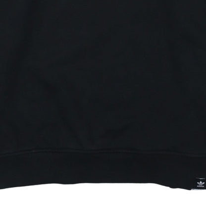 Adidas Men's Black Crew Neck Skateboarding Sweatshirt Size M