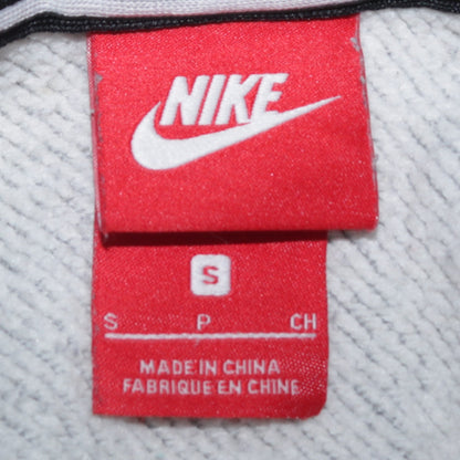 Nike Men's Grey Full Zip Hoodie Size S Sportswear Classic Fit