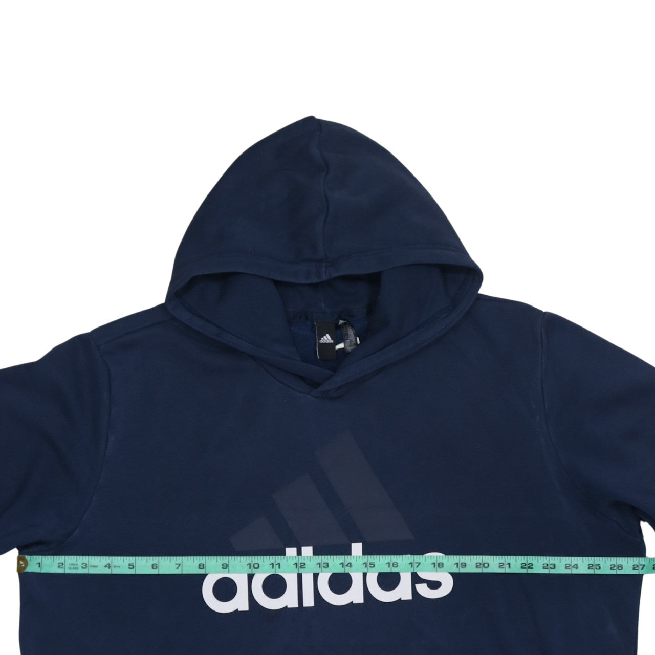 Adidas Men’s Blue 2XL Pullover Hoodie with Logo Sports Style