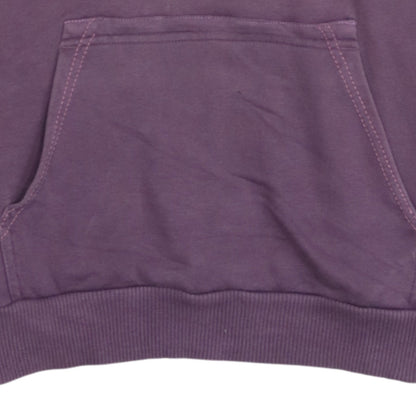 Puma Girls Purple Pullover Hoodie 14 Years Logo Sportswear