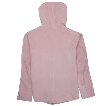 Puma Womens Pink Full Zip Hoodie Sweatshirt XL Lightweight Hooded