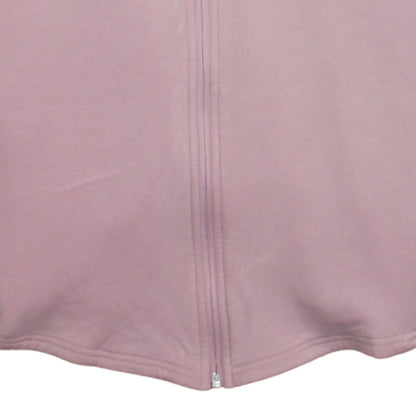 Puma Womens Pink Full Zip Hoodie Sweatshirt XL Lightweight Hooded