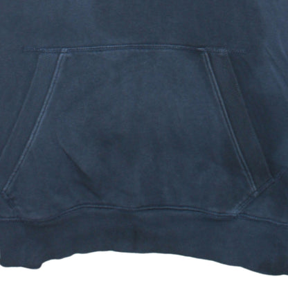 Original Penguin Men's Blue Pullover Hoodie Size M Fleece Cotton Blend