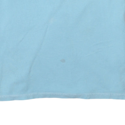 BOSS Men's Blue Slim Fit Cotton Polo Shirt XL