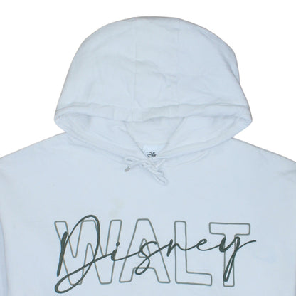Disney Women White XL Walt Graphic Pullover Hoodie