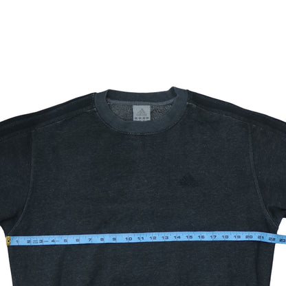 Adidas Men’s Black Crew Neck Pullover Sweatshirt Size L