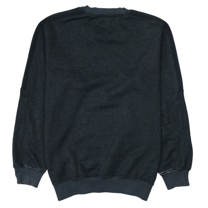 Adidas Men’s Black Crew Neck Pullover Sweatshirt Size L