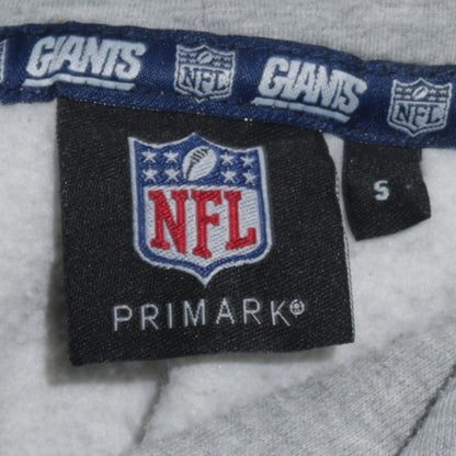 Primark Men’s Grey NFL Giants Pullover Hoodie Size S Regular Fit