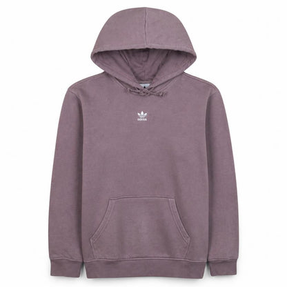 Adidas Womens Mauve Hooded Pullover Sweatshirt Size 12