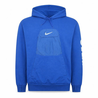 Nike Men's Blue Dri-Fit Pullover Hoodie Size M Sportswear