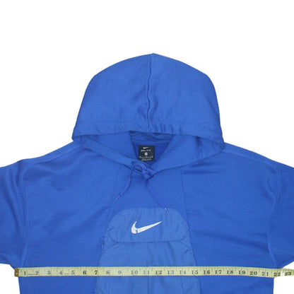 Nike Men's Blue Dri-Fit Pullover Hoodie Size M Sportswear