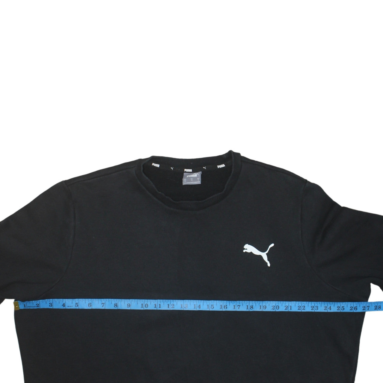 Puma Men's Black XL Crew Neck Pullover Sweatshirt