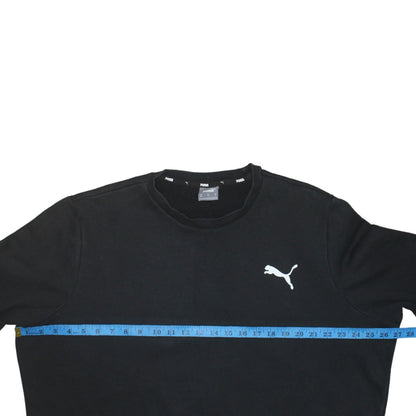 Puma Men's Black XL Crew Neck Pullover Sweatshirt