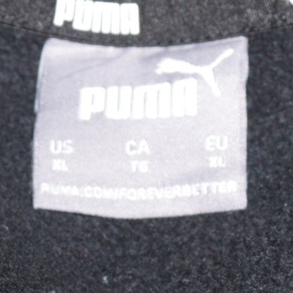 Puma Men's Black XL Crew Neck Pullover Sweatshirt