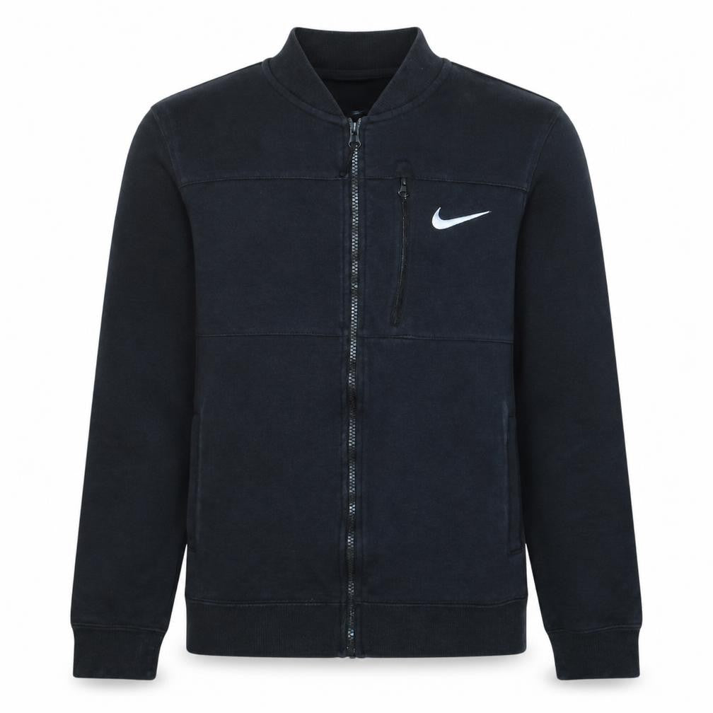 Nike Men’s Black Full Zip Sweatshirt Size S Logo Sportswear