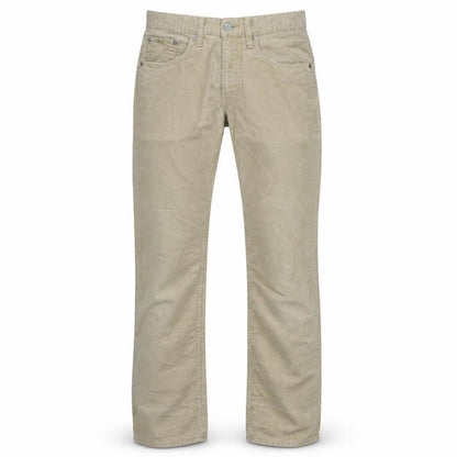 Levi Strauss & Co. Men's Beige Corduroy Chino Trousers 29x32 Regular Fit