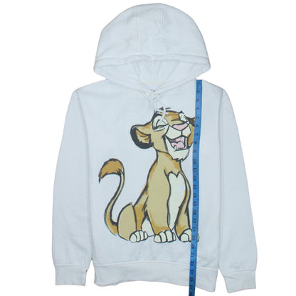 Disney x Primark Women White XS Hoodie with Lion King Graphic
