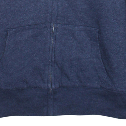 GAP Womens Blue Full Zip Hooded Sweatshirt Size S Sherpa Lined