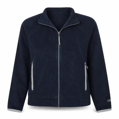 Fila Women's Blue Fleece Full Zip Jacket Size S