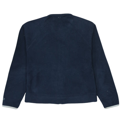 Fila Women's Blue Fleece Full Zip Jacket Size S