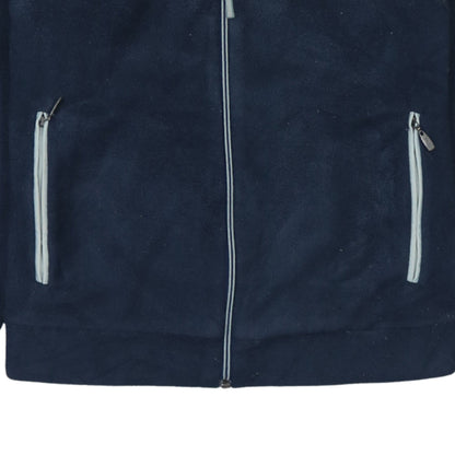 Fila Women's Blue Fleece Full Zip Jacket Size S