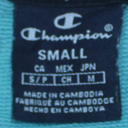 Champion Women's Blue Small Pullover Crew Neck Sweatshirt