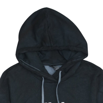 Adidas Womens Black M 12-14 Pullover Hoodie Sweatshirt