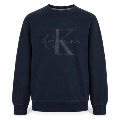 Calvin Klein Jeans Men's Black Small Crew Neck Sweatshirt