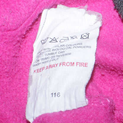 Lonsdale Women Pink Pullover Hoodie Size 14 Logo Sportswear
