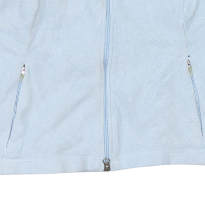 Nike Women's Blue Therma-Fit Fleece Hoodie Jacket Size 10