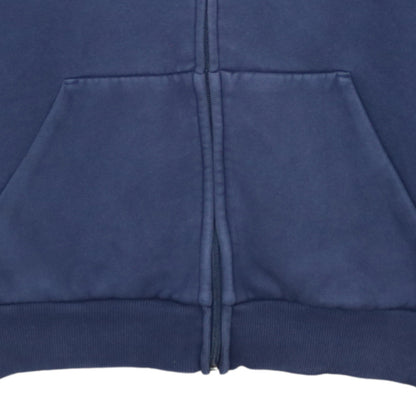 Puma Mens Blue Full Zip Hoodie Small Regular Fit Logo Sweatshirt