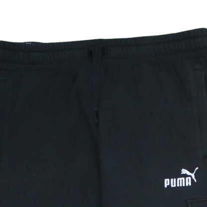 Puma Men's Black Cargo Jogger Trousers L Regular Fit
