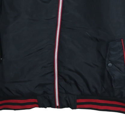 Blue Gear Men's Black 3XL Bomber Jacket Hooded Full Zip Polyester