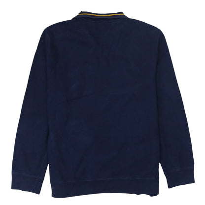 Polo Ralph Lauren Men's Blue XL 1/4 Zip Collared Sweatshirt