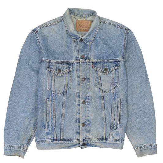 Levi's Men's Blue Denim Jacket L Classic 90s Western Style