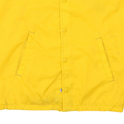 Champion Men’s Yellow Windbreaker Jacket L Vintage Arlington Sports