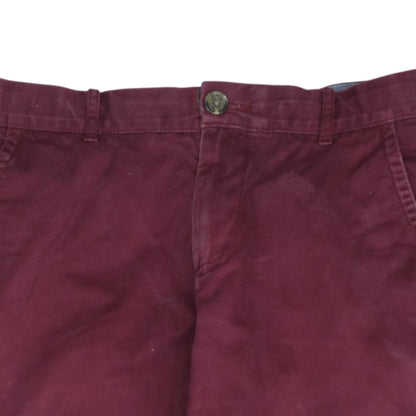 Tommy Hilfiger Men's Red Slim Chino Trousers Size 30R