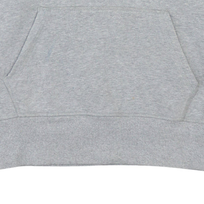 Ellesse Women's Grey Hoodie Size 14 Pullover Logo Sweatshirt