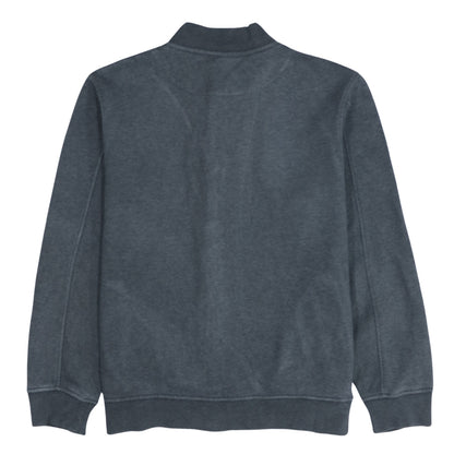 Nike Men’s Grey Track & Field Button Sweatshirt L Regular Fit