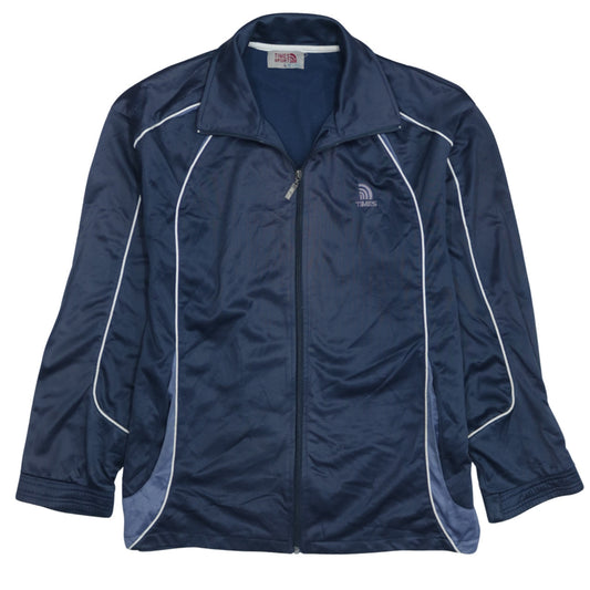 Times Sport Men's Blue Full Zip Lightweight Jacket L