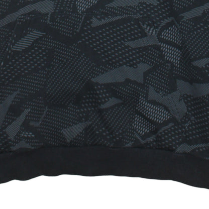 Adidas Men's Black Graphic Print Pullover Hoodie Size M