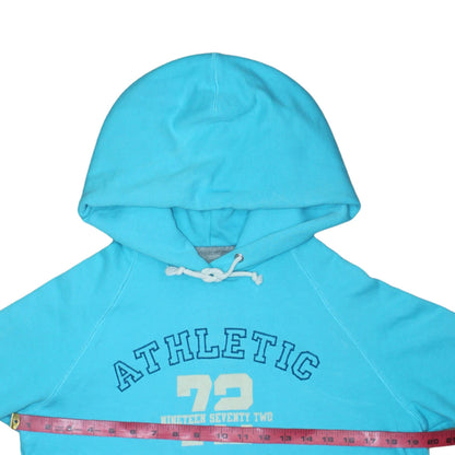 Nike Women's Blue Pullover Hoodie Athletic Dept Graphic Size M