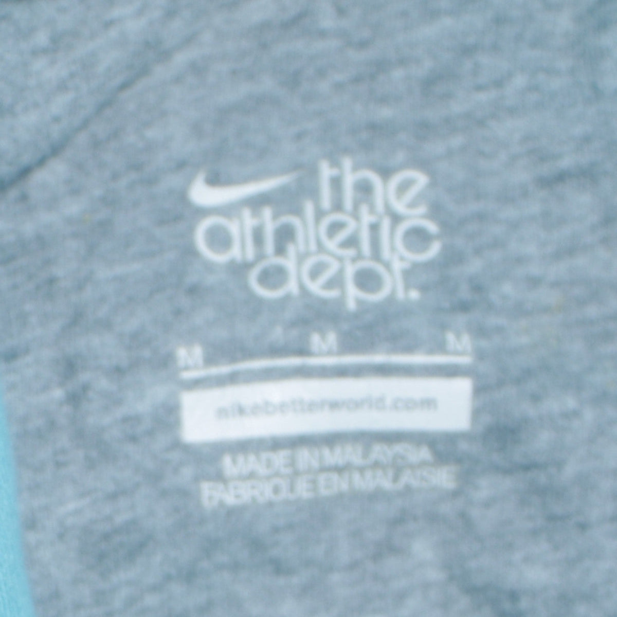 Nike Women's Blue Pullover Hoodie Athletic Dept Graphic Size M