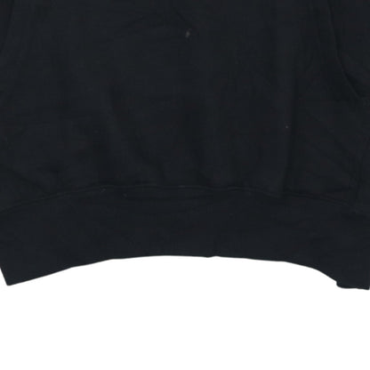Hard Rock Cafe New York Men's Black Pullover Hoodie Medium