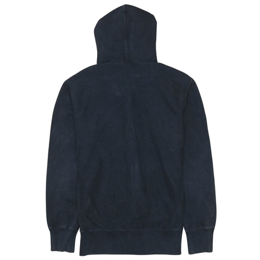 Champion Men's Blue XL Full Zip Hoodie Reverse Weave Jacket