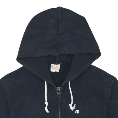 Champion Men's Blue XL Full Zip Hoodie Reverse Weave Jacket