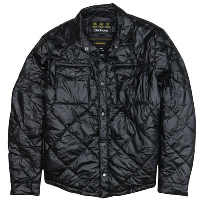 Barbour Men's Black Quilted Puffer Jacket L Regular Fit