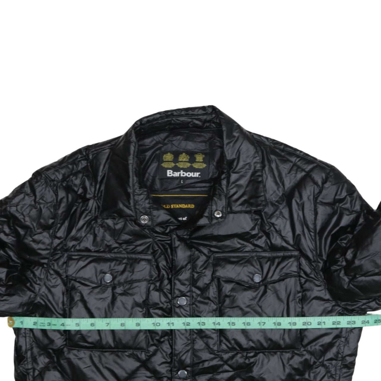 Barbour Men's Black Quilted Puffer Jacket L Regular Fit