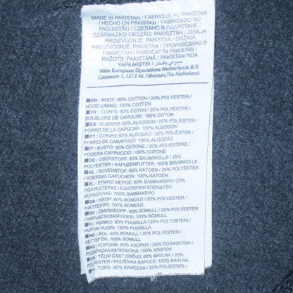 Nike Men's Black Small Pullover Hoodie Fleece Sweatshirt